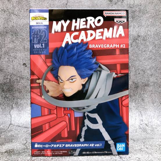 Banpresto - My Hero Academia - Bravegraph #2 - Volume 1 - Hitoshi Shin –  YOGINSTINCT-COLLECTIBLES