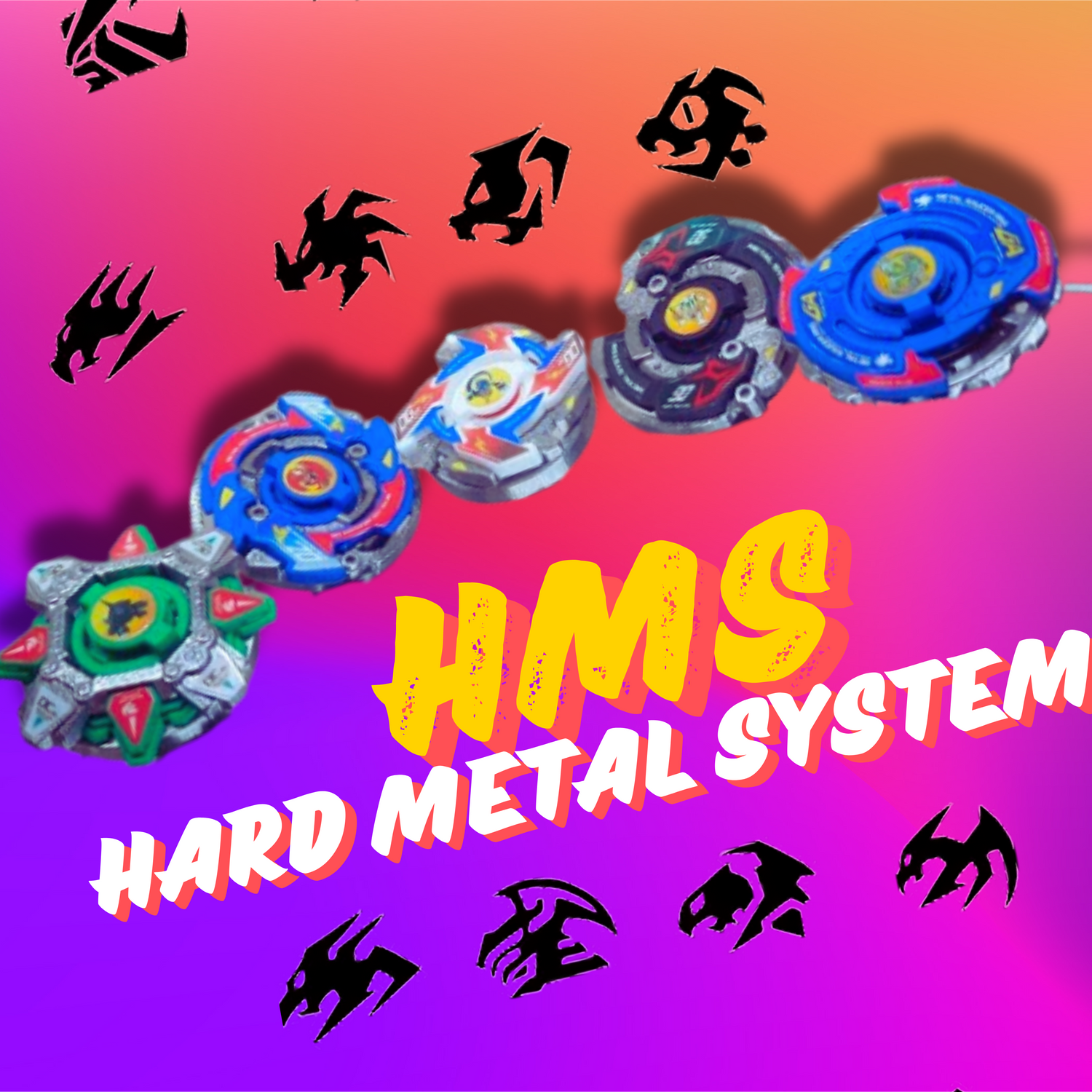HMS Hard Metal System Collection Beyblades