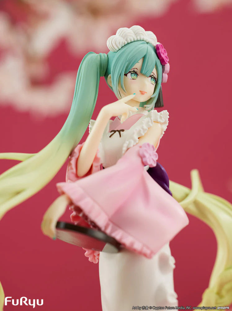 Furyu - Exceed Creative Figure - Sweet Sweets, Sakura Matcha Parfait - Vocaloid - Hatsune Miku