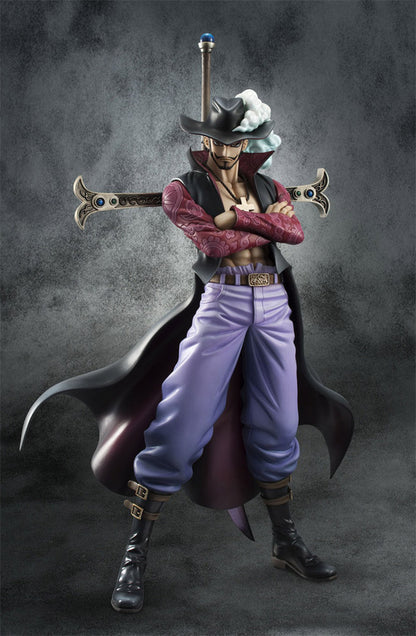 Megahouse - One Piece - Dracule Mihawk - Excellent Model - Portrait Of Pirates DX - 1/8 - Ver.