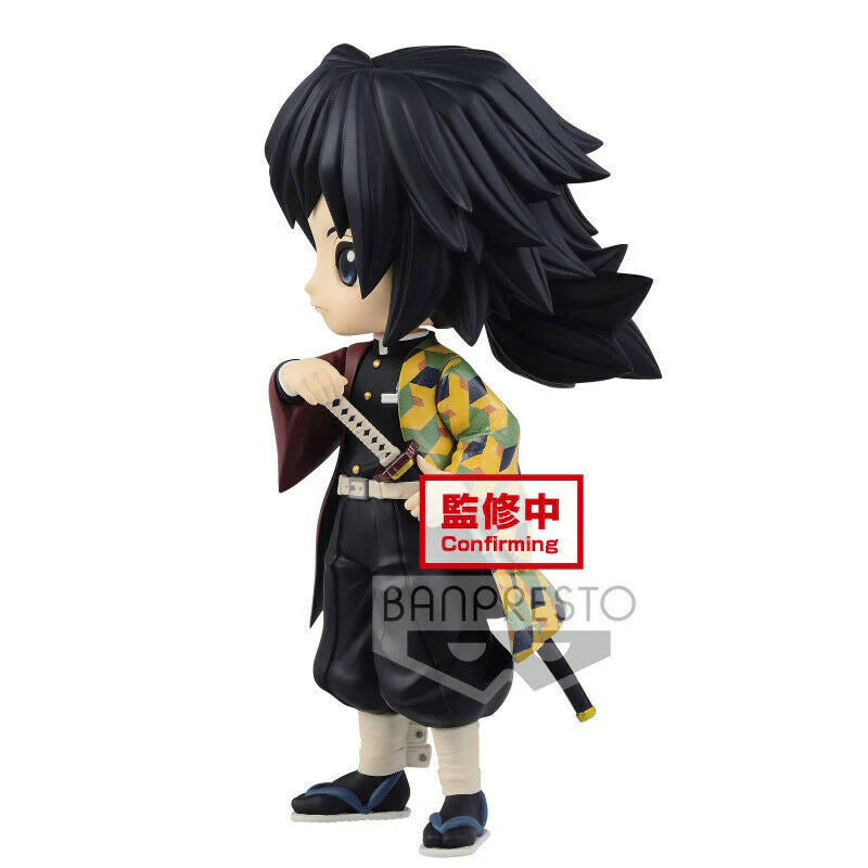 Banpresto Demon Salyer - Kimetsu no Yaiba Q Posket - Giyu Tomioka (Ver.A), Anime Figurine (14 cm)