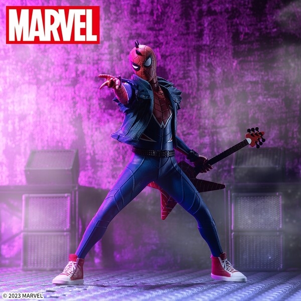 Spiderpunk Spider-man Across The Spider-Verse Luminasta