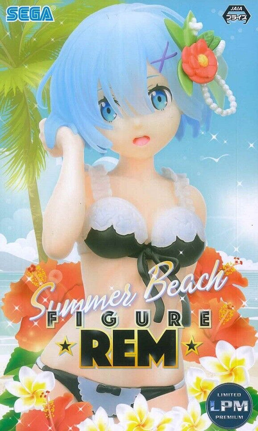 Sega - LPM (Limited premium Figure) - Re:Zero Starting Life in Another World - Rem - Summer Beach ver.