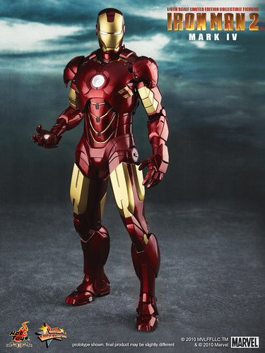 Hot Toys Marvel Iron Man 2 Mark IV Limited Edition MMS123