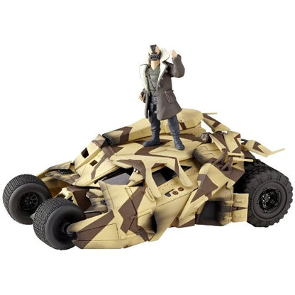 DC Comics Sci-Fi Revoltech No.047 Camo Batmobile Tumbler w/ Cannon BY KAIYODO - BRAND DC COMICS