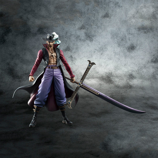 Megahouse - One Piece - Dracule Mihawk - Excellent Model - Portrait Of Pirates DX - 1/8 - Ver.