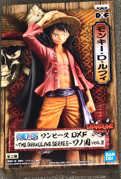 BANDAI ONE PIECE DXF GRANDLINE MEN -  Monkey D Luffy - Wanokuni Vol.2 B