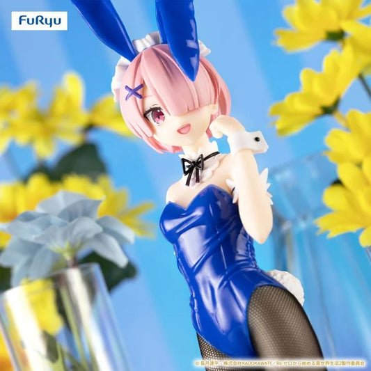 Furyu - Re:Zero Starting Life in Another World - BiCute Bunnies - Ram (Blue Color Ver.)