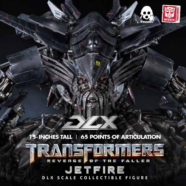 TRANSFORMERS: REVENGE OF THE FALLEN JETFIRE DELUXE FIGURE BY THREEZERO