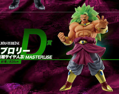 Ichiban Kuji Dragon Ball D Prize Broly (Super Saiyan 3) MASTERLISE SDBH SUPER DRAGONBALL HEROES