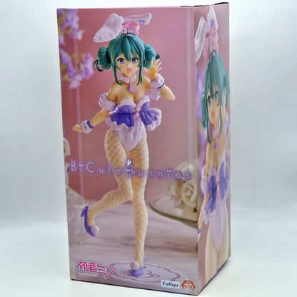 Hatsune Miku BiCute Bunnies Figure White Rabbit Purple Color ver