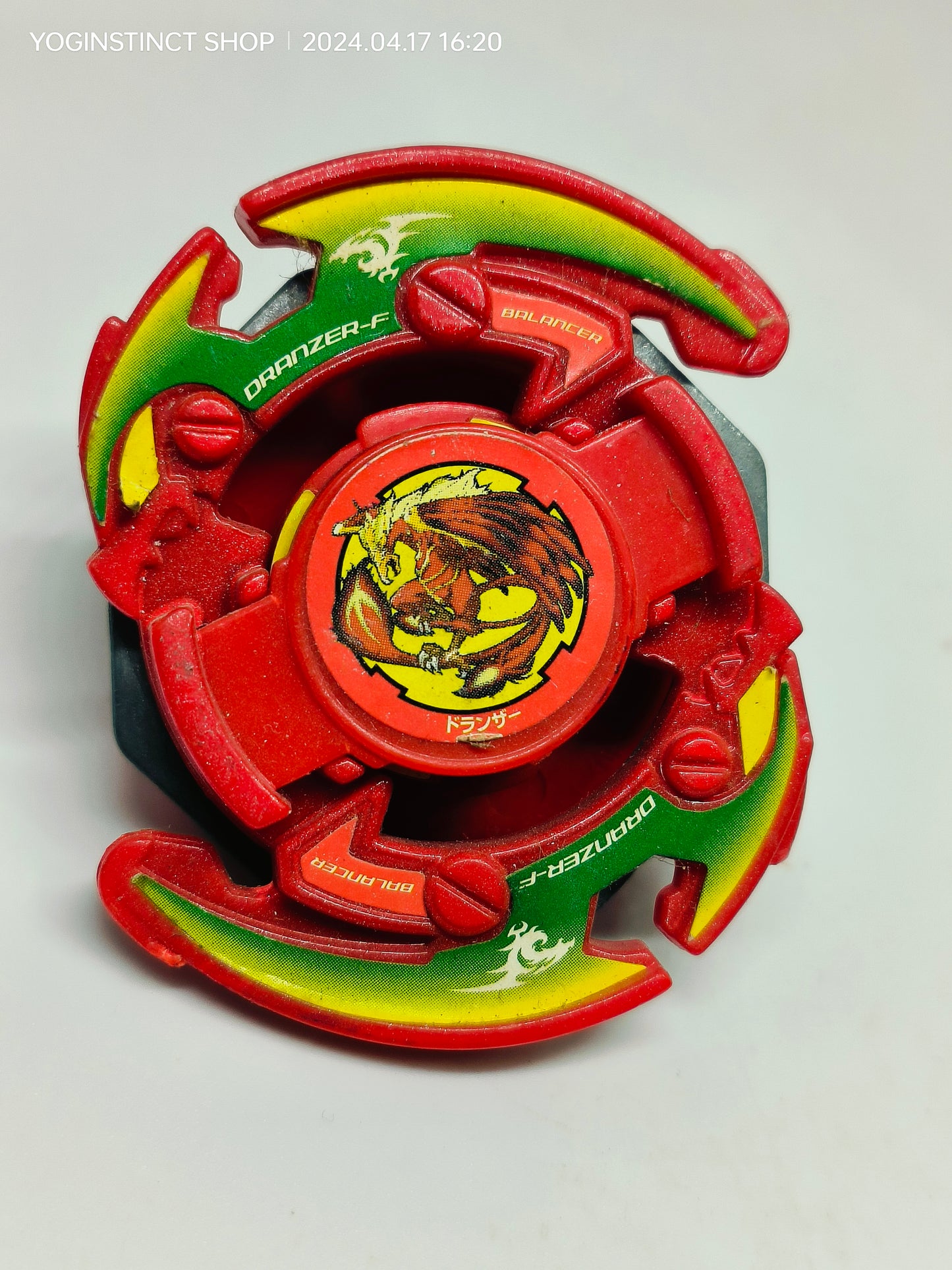 A-27 Dranzer F / Flame Takaratomy Beyblade: Spin Gear System (B) red version