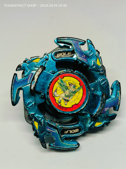 B-00 Wolborg - CoroCoro Limited Version (Metallic Blue and Silver) (C) - Takaratomy Beyblade: Shoot