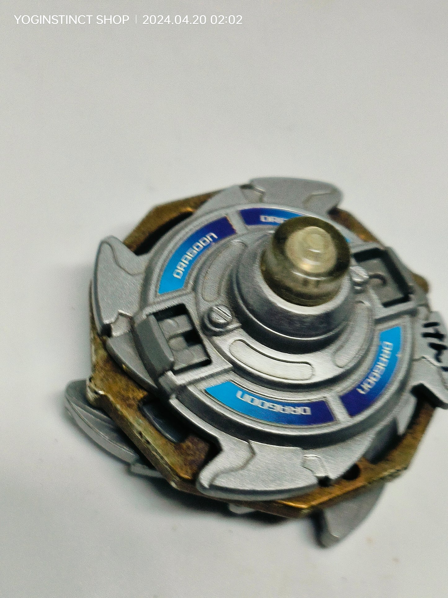 A-41 Dragoon V / Victory Silver Coro-Coro Limited Version (With Gold Plated Weight Disk) (D) - Takaratomy Beyblade: V-Force