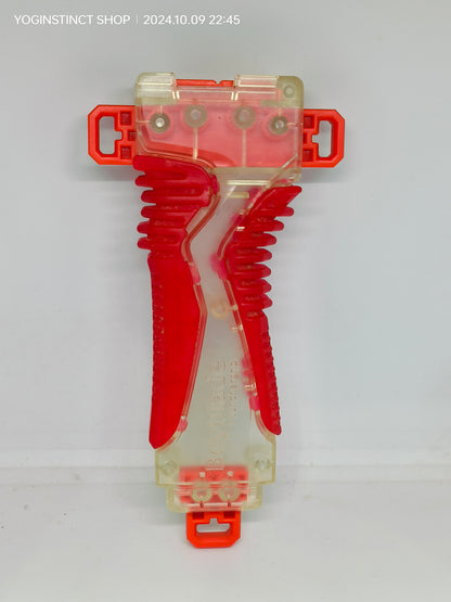 B-76 Launcher Grip (Clear With Red Grip Rubber)