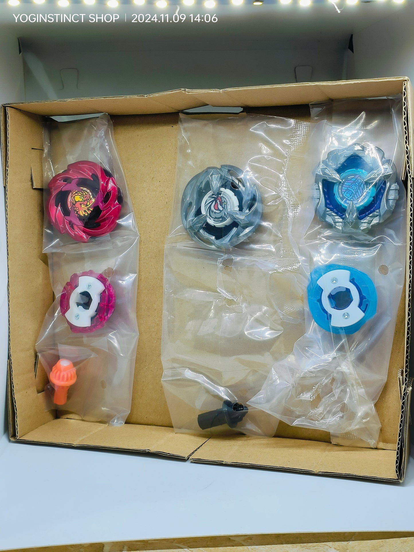 UX-07 phoenix Rudder Deck Set - BEYBLADE X