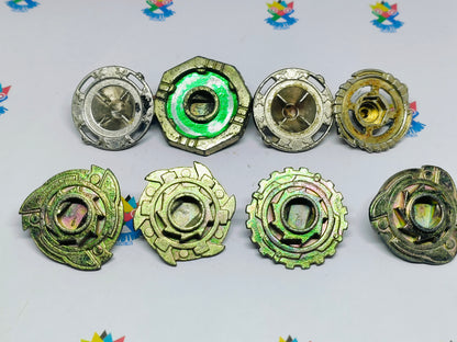 Mini metal beyblades set