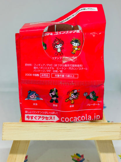 Coca-Cola Original Fuwa Mascot Mobile Phone Strap Beijing 2008 Olympic Games : Football