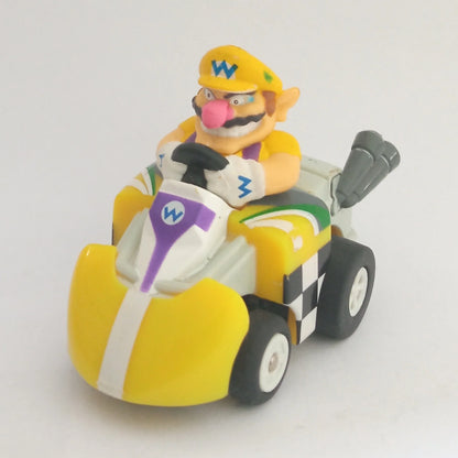 Nintendo - Mariokart 8 - Super Smash Bros. Collection - Wario - Pull back figure