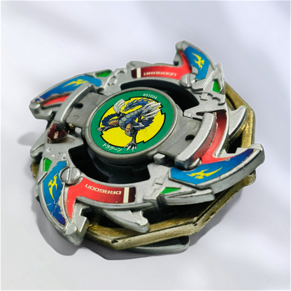 A-41 Dragoon V / Victory Silver Coro-Coro Limited Version (With Gold Plated Weight Disk) (E) - Takaratomy Beyblade: V-Force