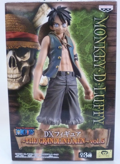 BANDAI ONE PIECE DXF GRANDLINE MEN -  Monkey D LUFFY - Sabaody Archipelago ver.  Vol. 5