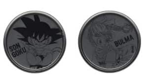 Kid Goku and Bulma - COASTER ICHIBAN KUJI WARRIORS PROTECT THE EARTH