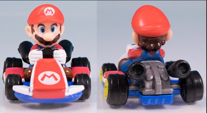 Nintendo - Mariokart 8 - Super Smash Bros. Collection - Mario - Pull back figure