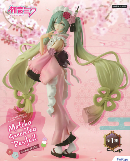 Furyu - Exceed Creative Figure - Sweet Sweets, Sakura Matcha Parfait - Vocaloid - Hatsune Miku