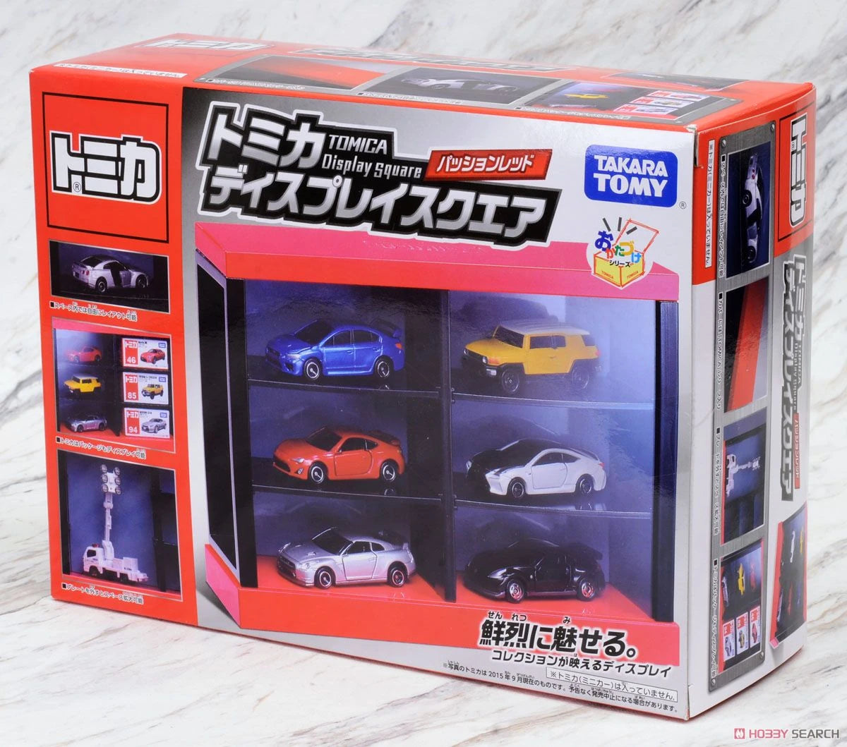 Takaratomy Tomica Display Square Passion Red Display case