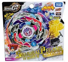 Samurai Pegasis / Pegasus W105R2F Zero-G Shogun Steel Beyblade Starter