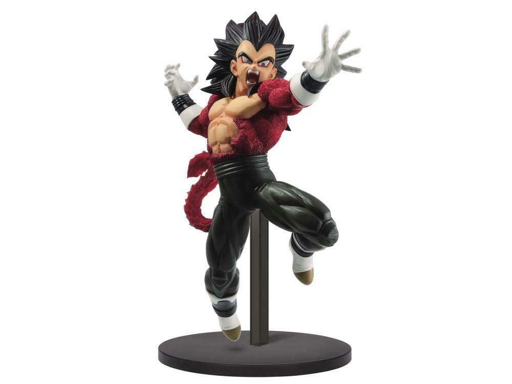 Banpresto Super Dragon Ball Heroes 9th Anniversary Figure Super Saiyan 4 Xeno Vegeta Figure (red)