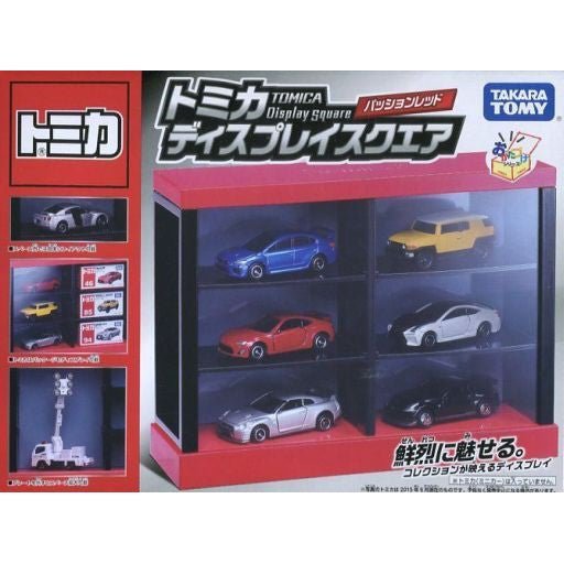 Takaratomy Tomica Display Square Passion Red Display case