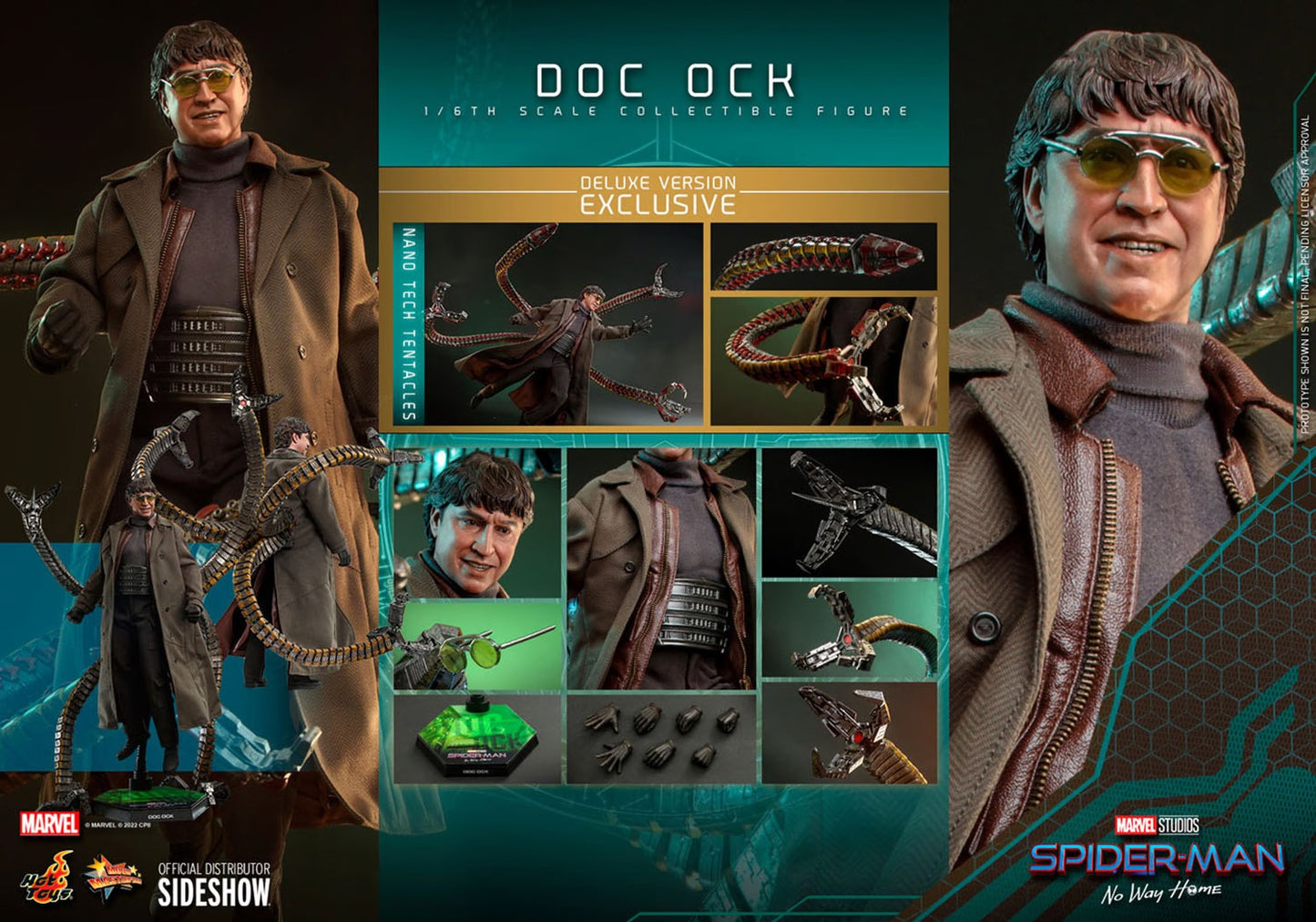 DOC OCK (DELUXE VERSION) by Hot Toys