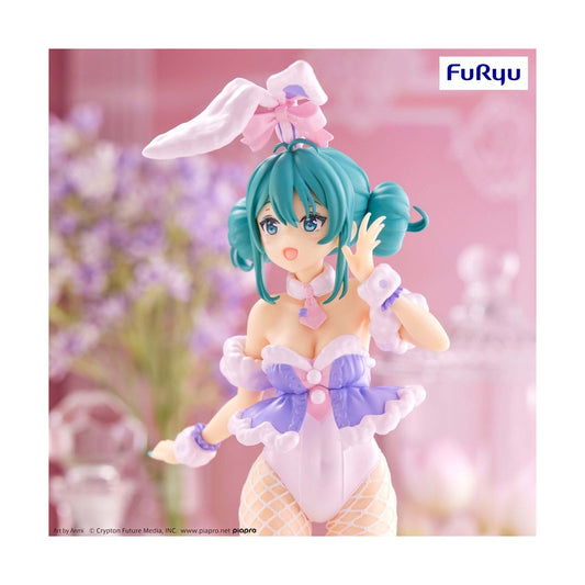 Hatsune Miku BiCute Bunnies Figure White Rabbit Purple Color ver