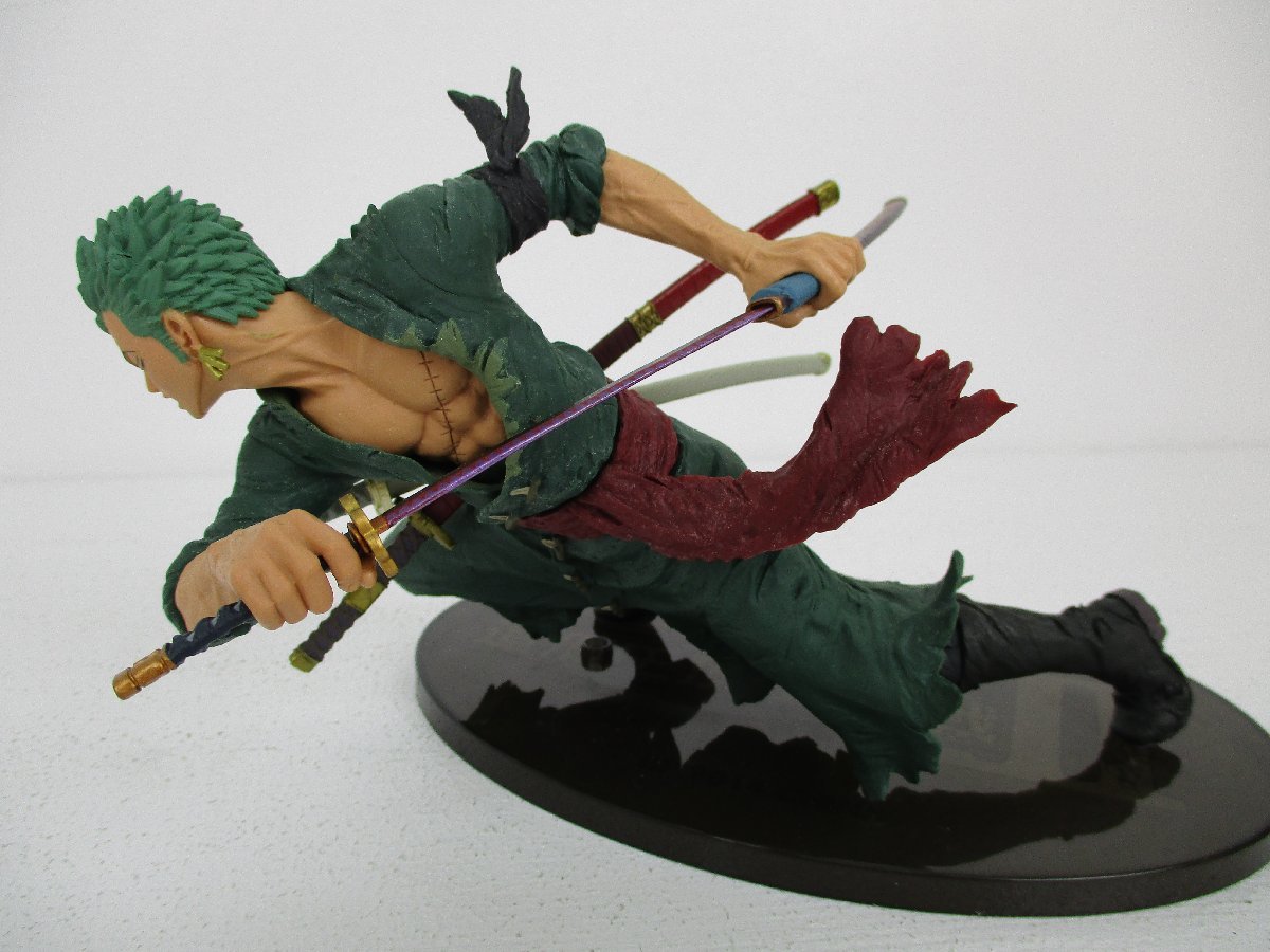 One Piece - Roronoa Zoro - Figure Colosseum - SCultures - Zoukeiou Chojho Kessen III (Vol. 1) (No Box)