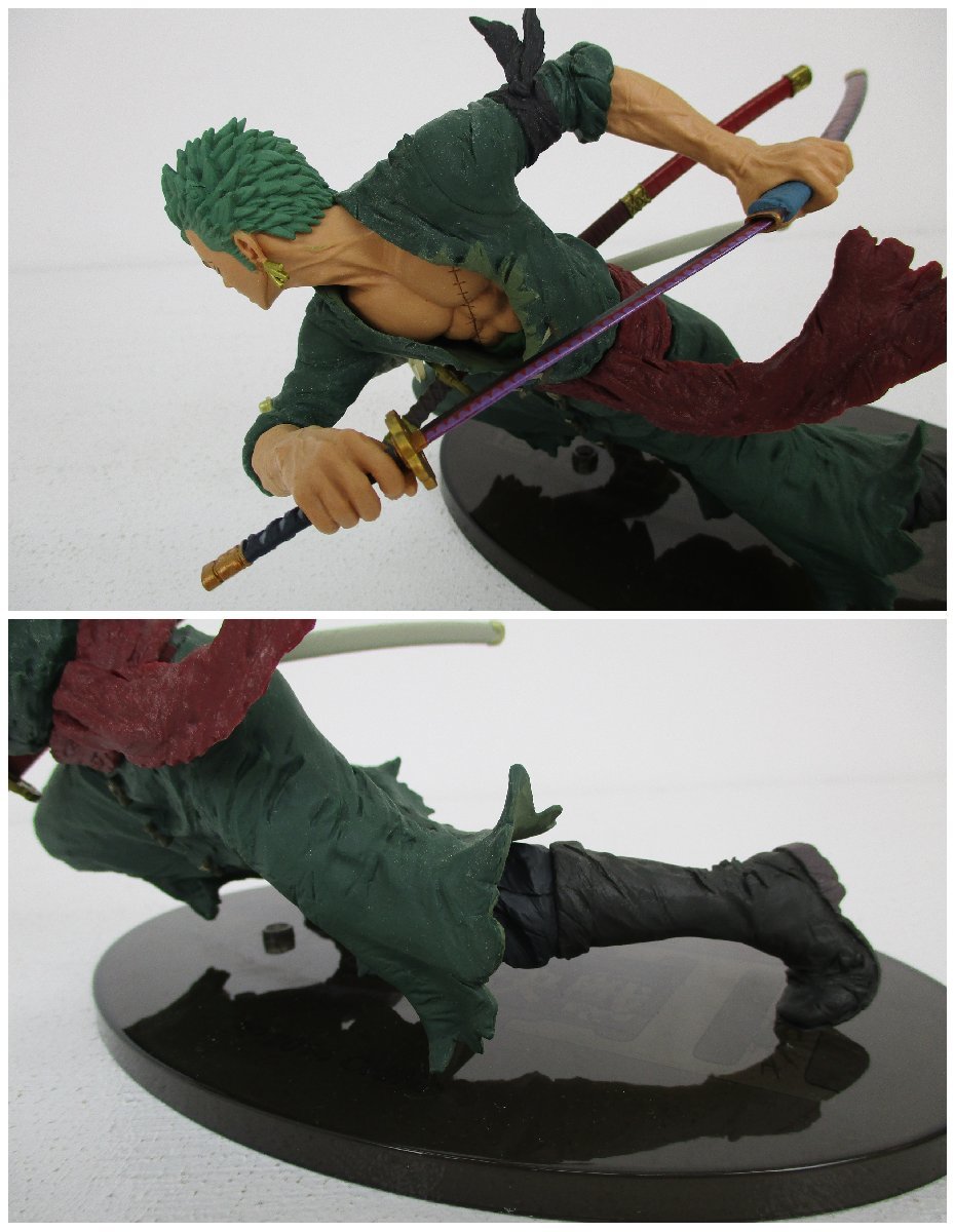 One Piece - Roronoa Zoro - Figure Colosseum - SCultures - Zoukeiou Chojho Kessen III (Vol. 1) (No Box)