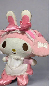 Sanrio Soft toy - My Melody Birthday Rabbit Maid BIG