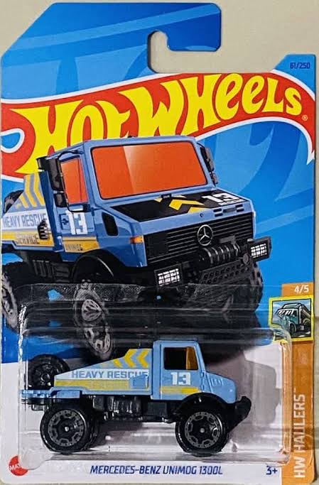 Hot Wheels : Mercedes Benz Unimog 1300L