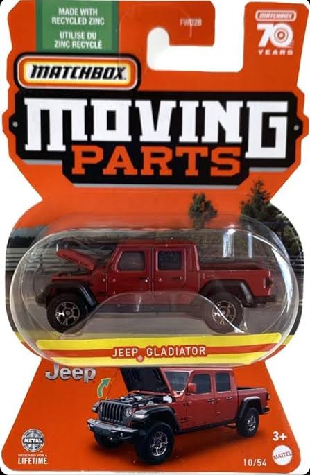 Matchbox : Moving parts : Jeep Gladiator