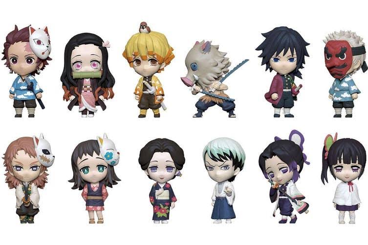 Complete Set Ani-chara Heroes Demon Slayer Vol.1 BOX figure 12 set Nezuko Shinobu Kanao Giyu Tanjiro Zenitsu inosuke Urokodaki sabito mokomo muzan