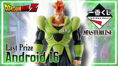 Bandai Spirits Ichiban Kuji Dragon Ball EX Fear of Android Last prize-Prize Android # 16 MASTERLISE