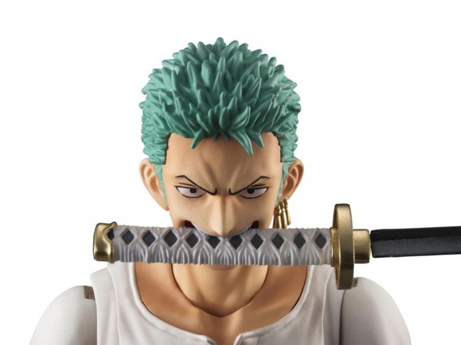 MegaHouse One Piece Variable Action Heroes Roronoa Zoro - PAST BLUE ...