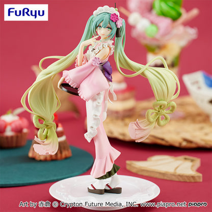 Furyu - Exceed Creative Figure - Sweet Sweets, Sakura Matcha Parfait - Vocaloid - Hatsune Miku