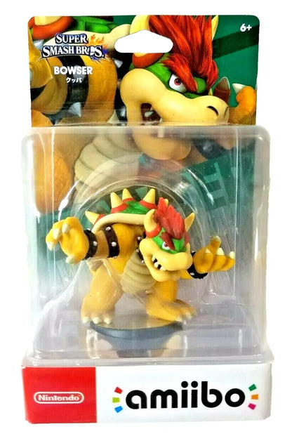 Nintendo Amiibo Super Smash Bros Bowser Character - Nintendo WiiU /Nintendo3DS