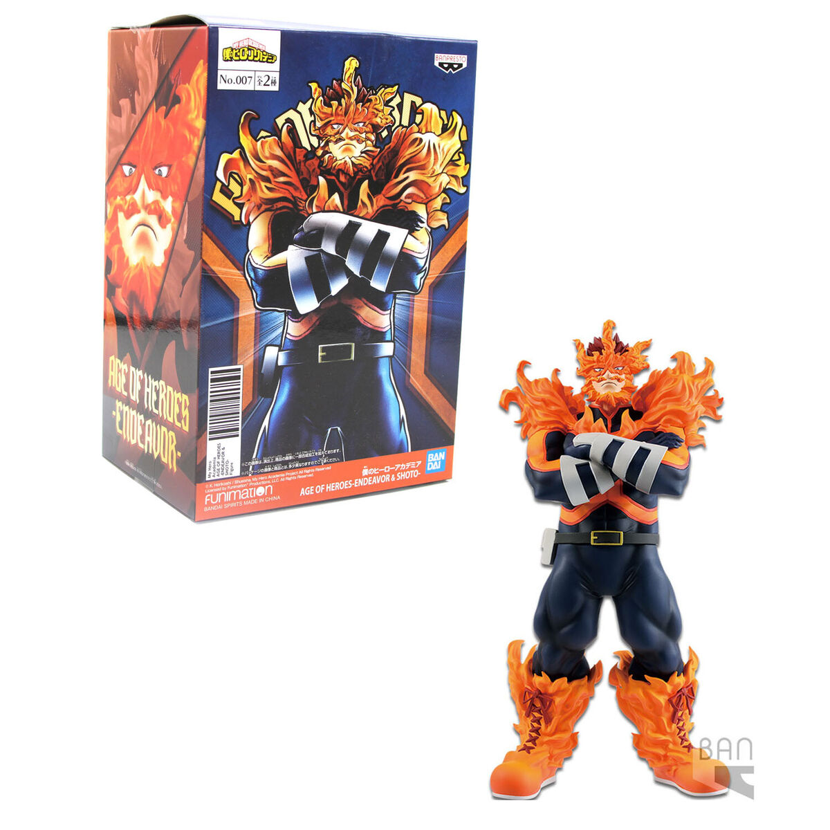 Bandai Spirits - My Hero Academia - Age of Heroes - Endeavor (standard release)