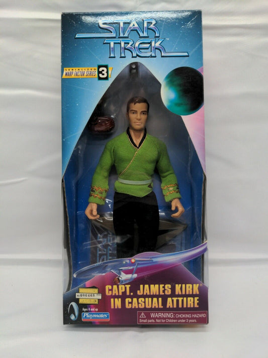 Hasbro Playmates - Collectors Edition-  Star Trek Voyager - Captain James Kirk In Casual Attire