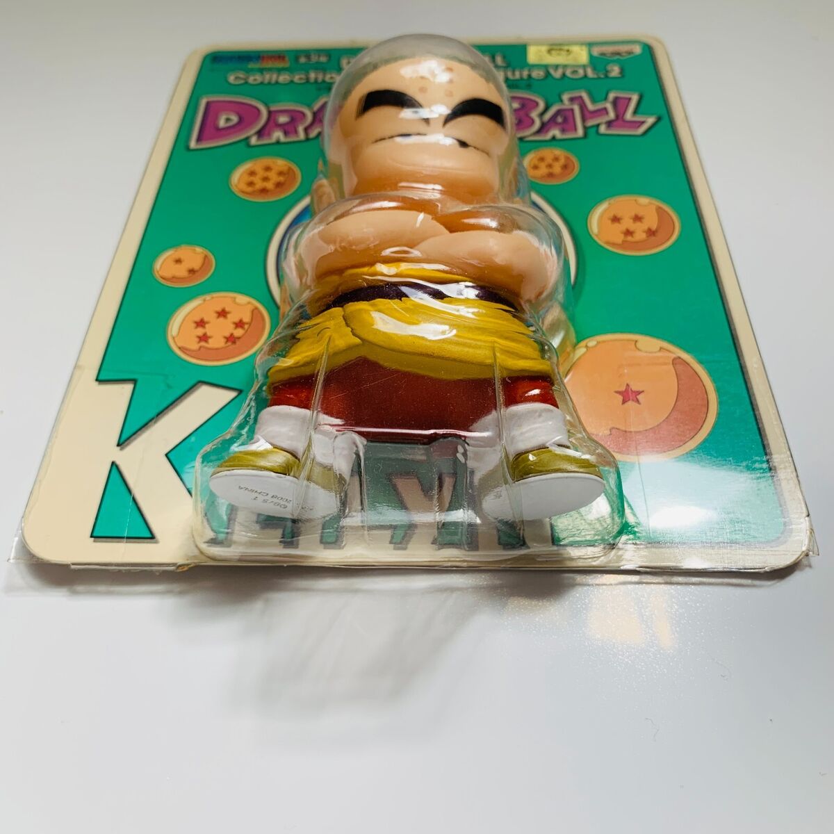 Bandai - Dragon Ball Collection - Soft Vinyl - VOL.2 - Krillin  - Bamplest Prize