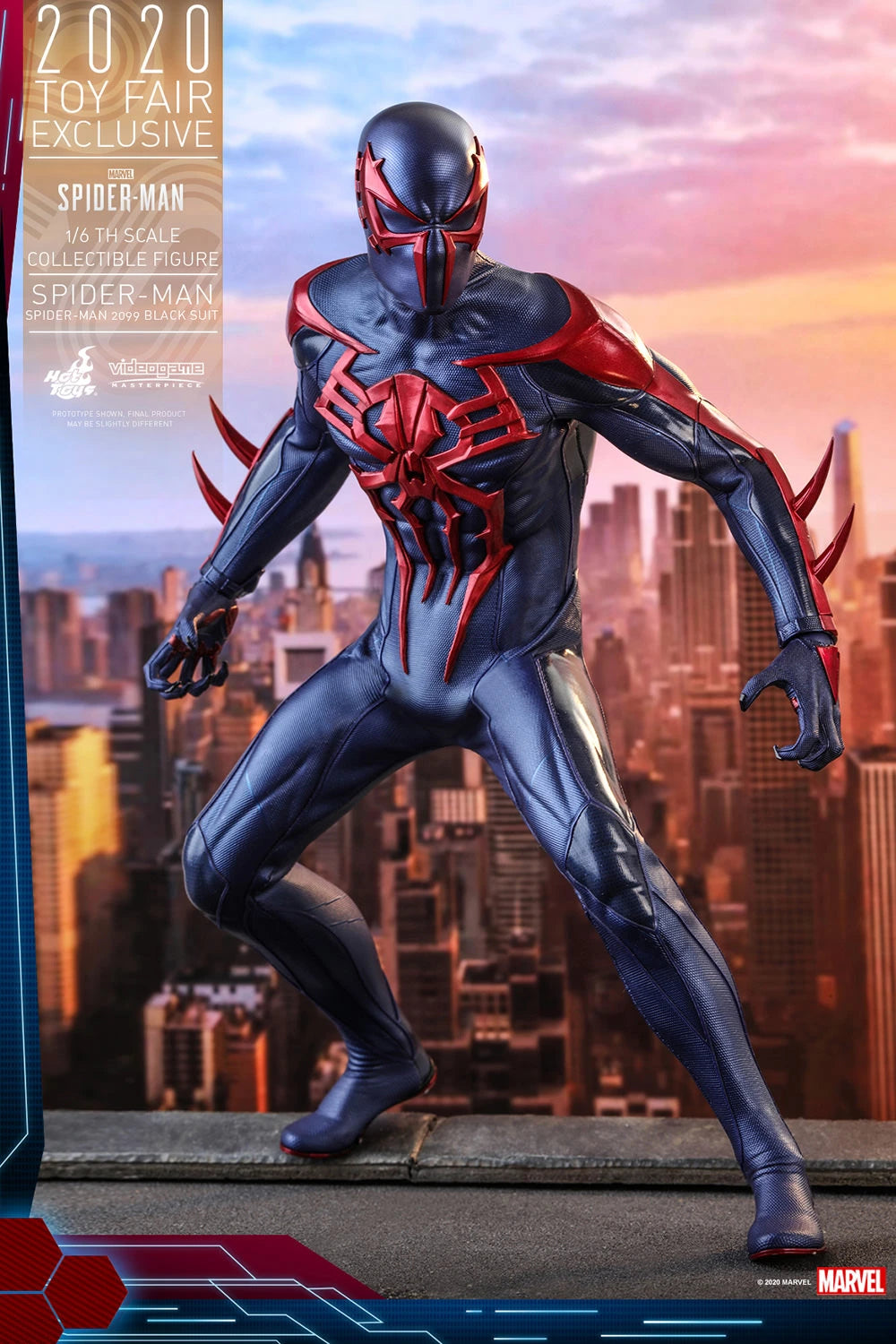 SPIDER-MAN (SPIDER-MAN 2099 BLACK SUIT) by Hot Toys