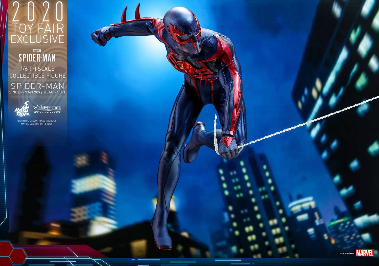 SPIDER-MAN (SPIDER-MAN 2099 BLACK SUIT) by Hot Toys