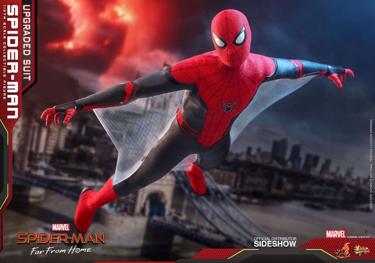 Spider Man: Far From Home- Upgraded Suit by Hot Toys